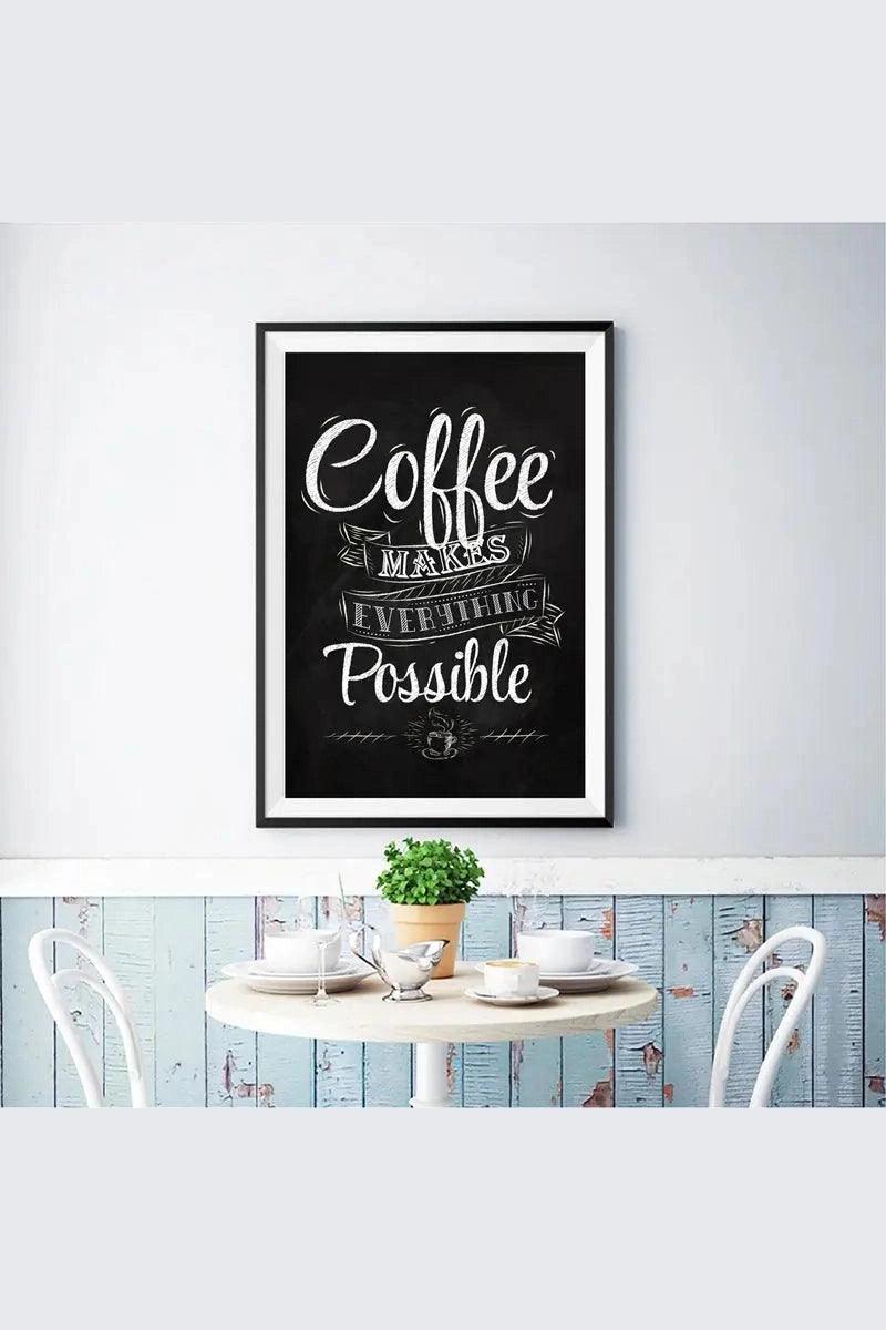 Coffee Wall Picture - HEPSIBAH SHOP