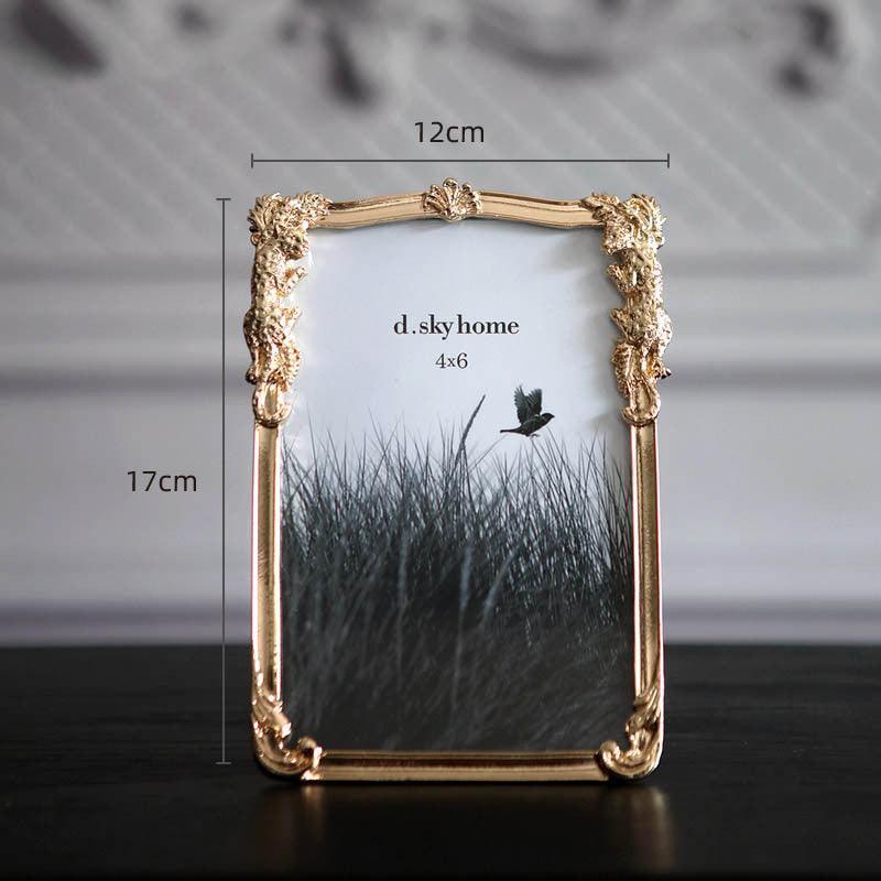 Modern Light Luxury Alloy Home Textile Home Decoration Art Photo Frame