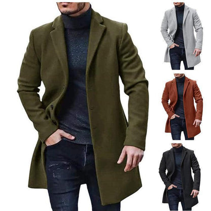 Men's Medium-length Thickened Jacket - HEPSIBAH SHOP