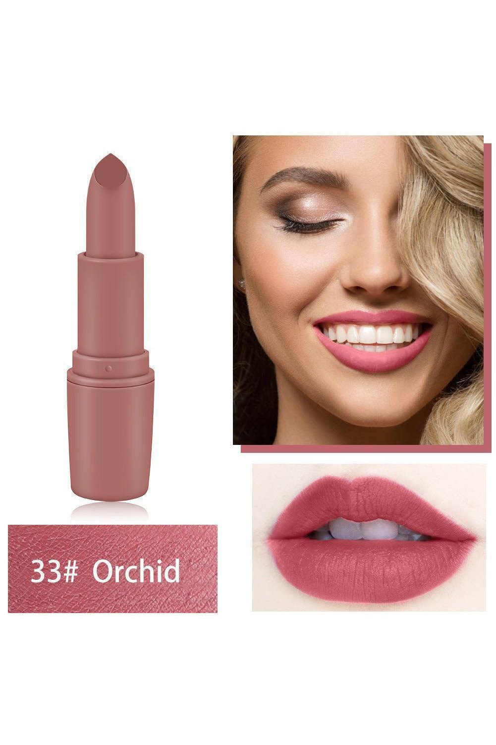 Ladies Fashion Personality Multicolor Lipstick Cosmetics