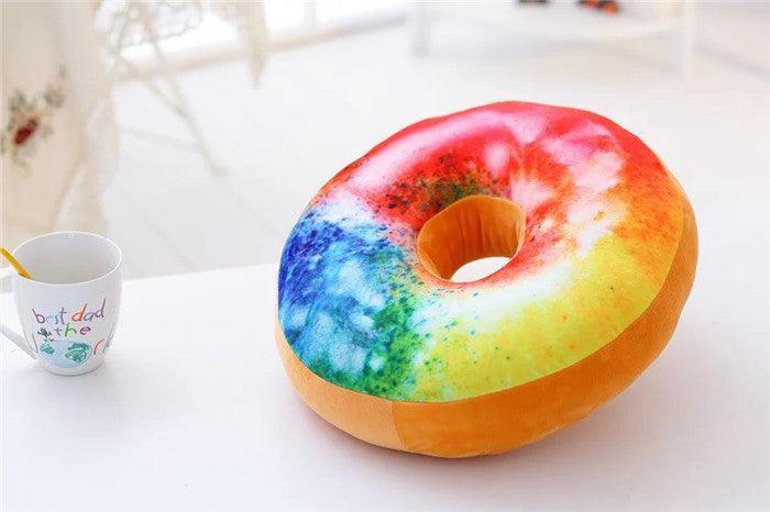 Creative Donut Pillow Cushion Bedding Plush Doll