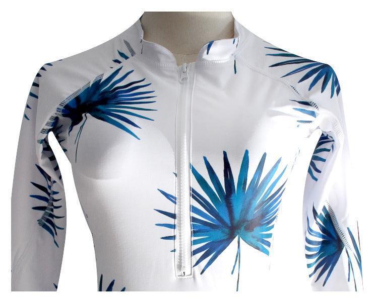 Zipper Long Sleeve Slim Surfing Wetsuit Women - HEPSIBAH SHOP