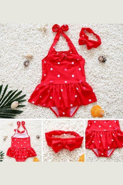 Children's Swimwear Cute Girls Baby One-piece Skirt - HEPSIBAH SHOP