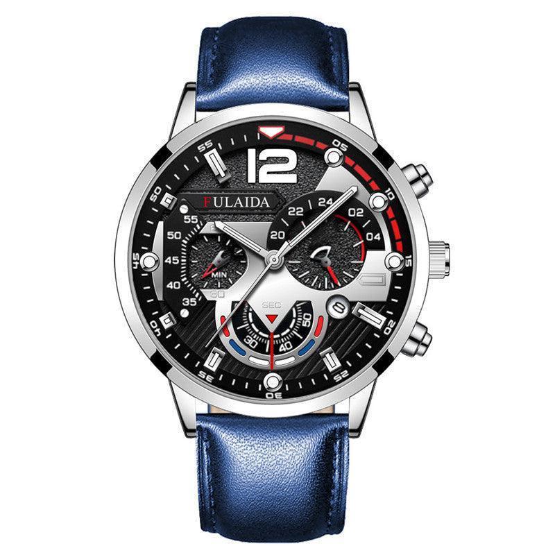 Men's Casual Calendar Quartz Watch - HEPSIBAH SHOP