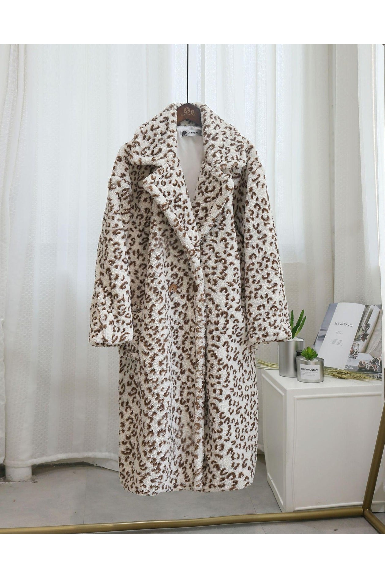 Overcoat Sheep Sheared Fur Loose Jacket - HEPSIBAH SHOP