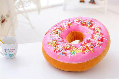 Creative Donut Pillow Cushion Bedding Plush Doll