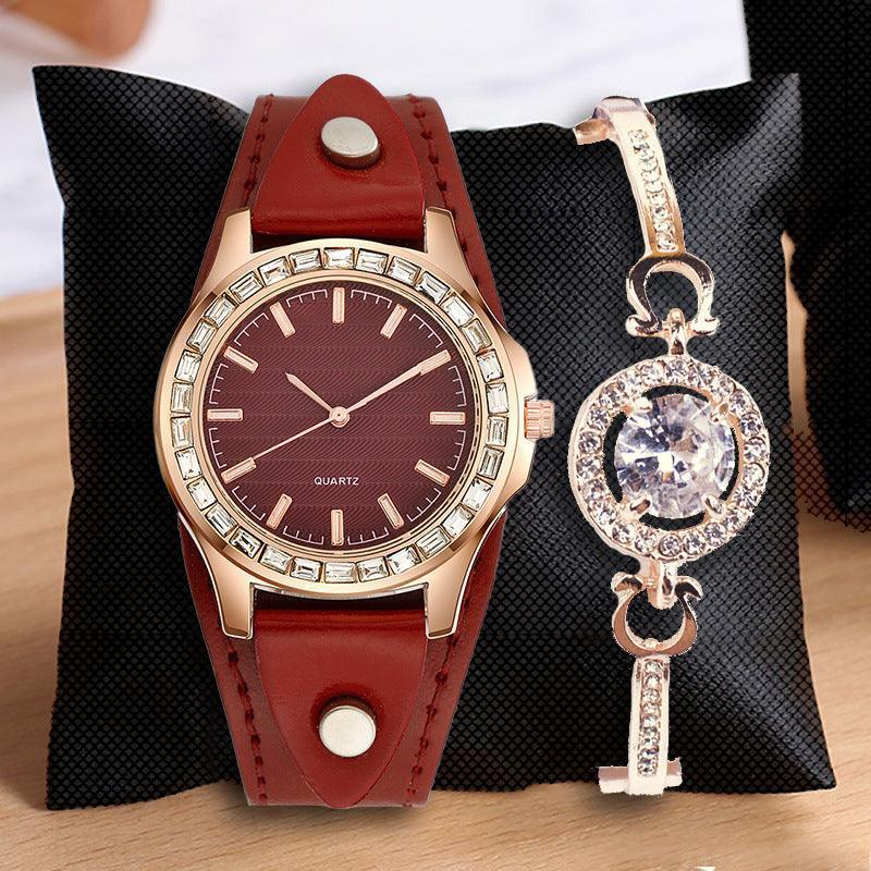 Luxury Watch Full Diamond Bracelet - HEPSIBAH SHOP