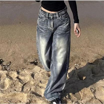 New Women's Vintage Jeans High Waist - HEPSIBAH SHOP