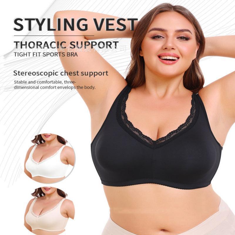 Full Cup Plus Size Thin Bra - HEPSIBAH SHOP