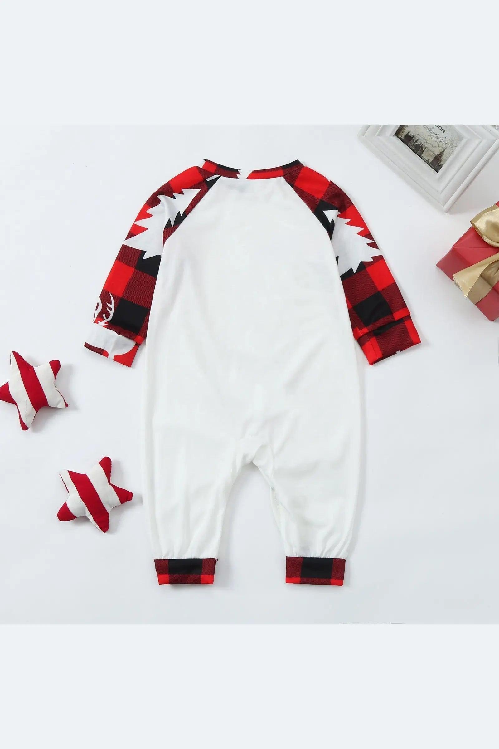 Christmas Tree Print Pajamas Parent-child Set - HEPSIBAH SHOP