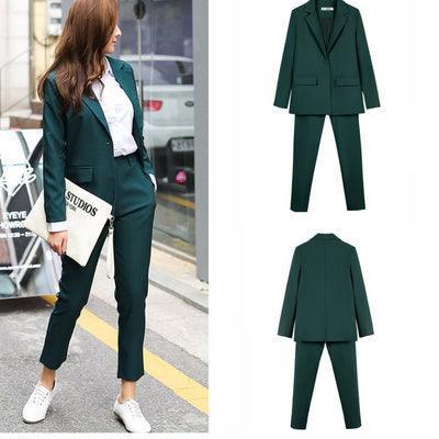 New Work Pant Suits Piece Set For Women - HEPSIBAH SHOP