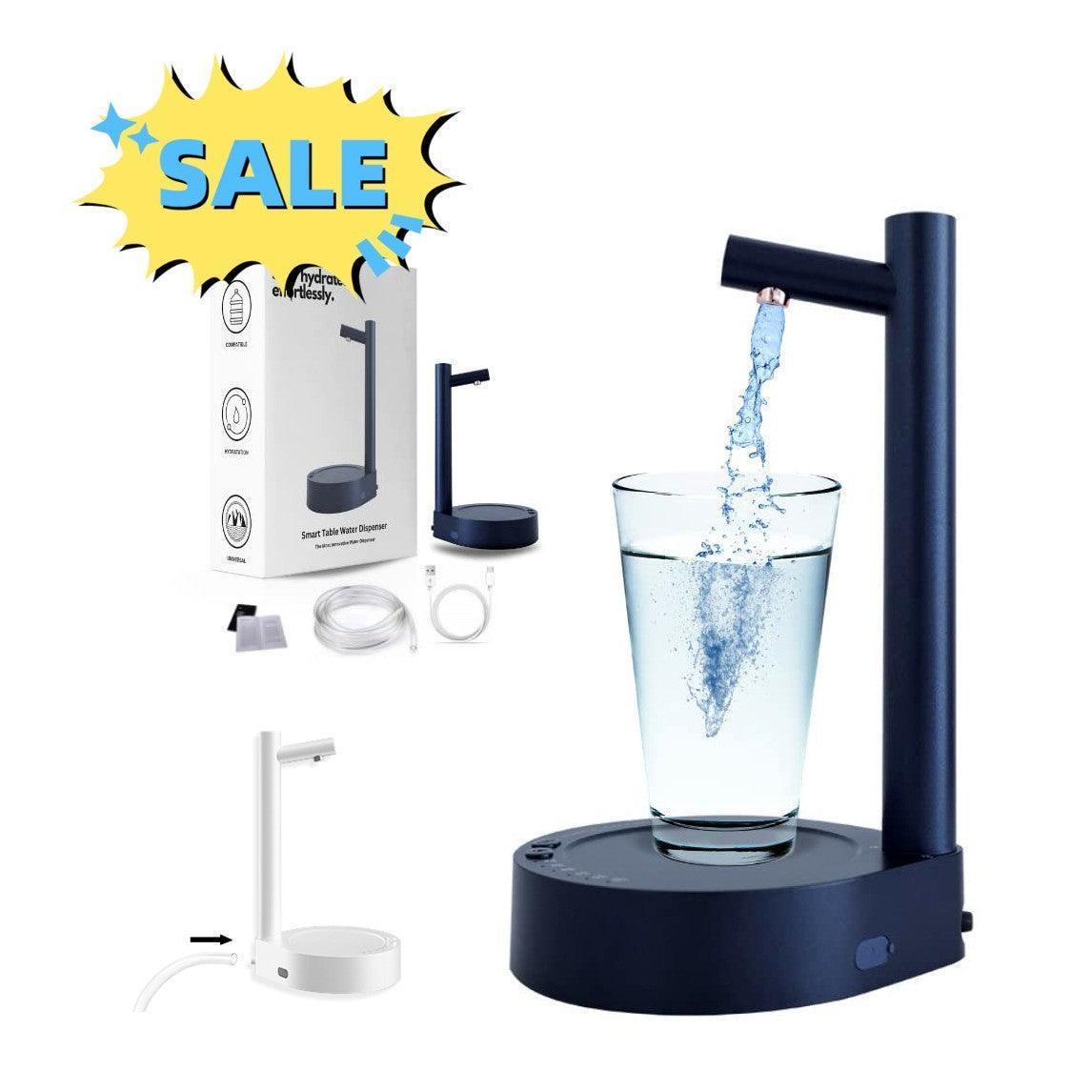 Desk Dispenser Electric Water Gallon Automatic Water Bottle Dispenser Rechargeable Water Dispenser - HEPSIBAH SHOP