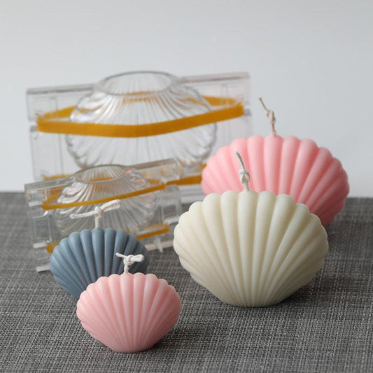 Shell Candle Mould Homemade Aromatherapy - HEPSIBAH SHOP