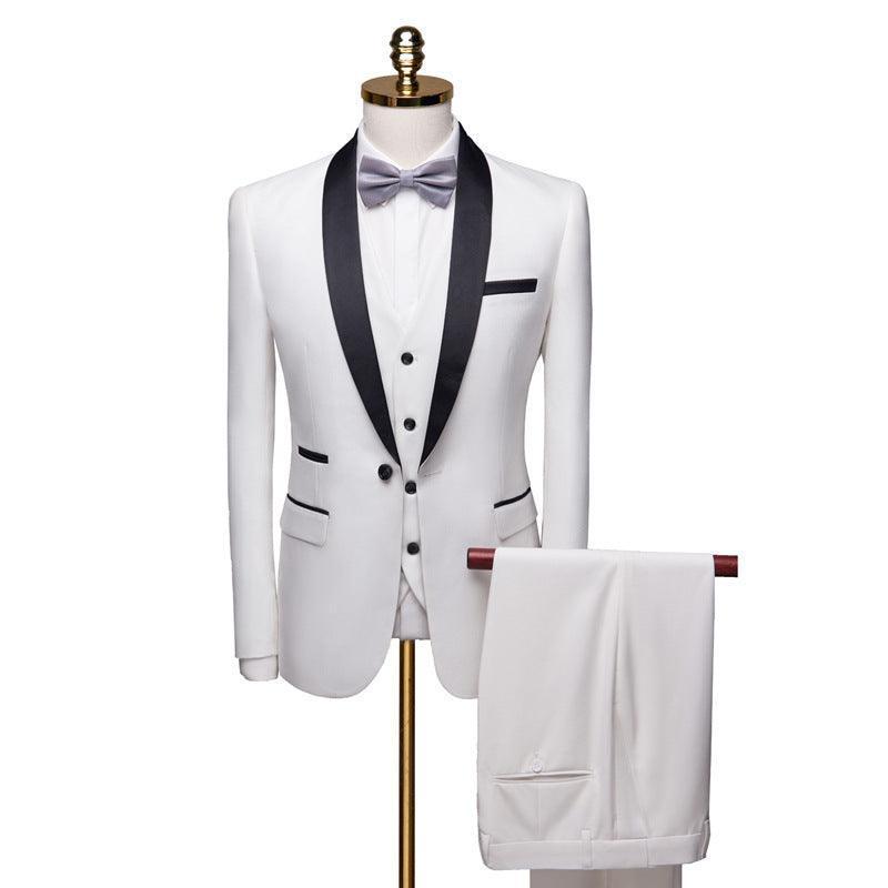 Men 3 Pieces Groom Tuxedo - HEPSIBAH SHOP