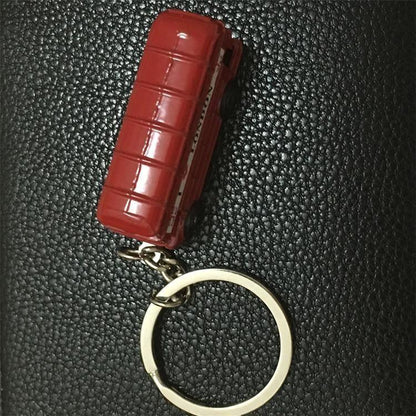 London Double Decker Bus Keychain - HEPSIBAH SHOP