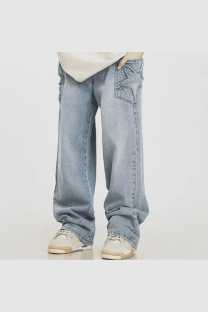 Street American Retro Jeans For Men - HEPSIBAH SHOP