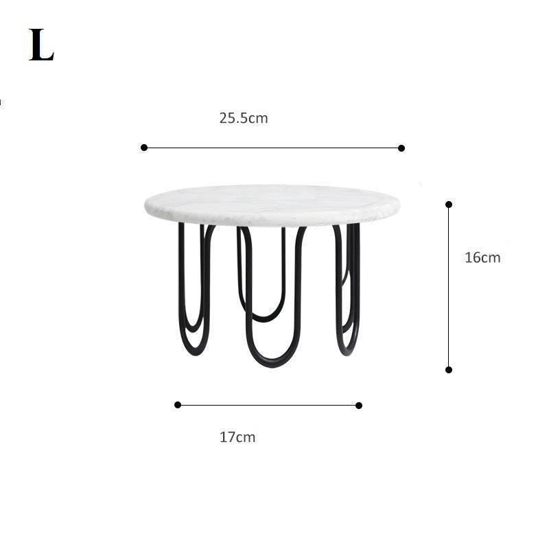 Marble Cake Afternoon Tea Iron Dessert Stand