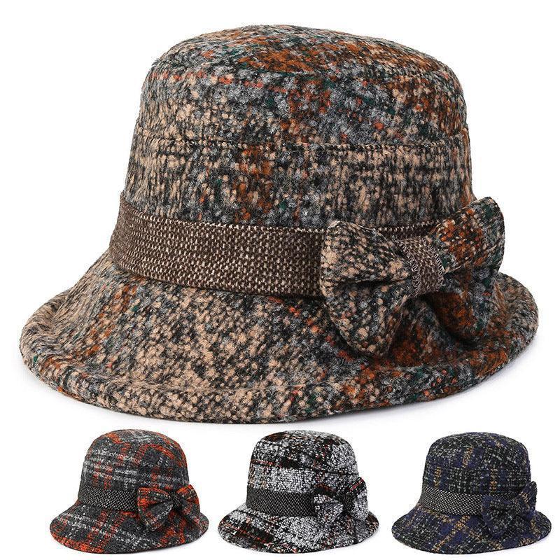 Women's Thickened Tweed Fisherman's Hat - HEPSIBAH SHOP