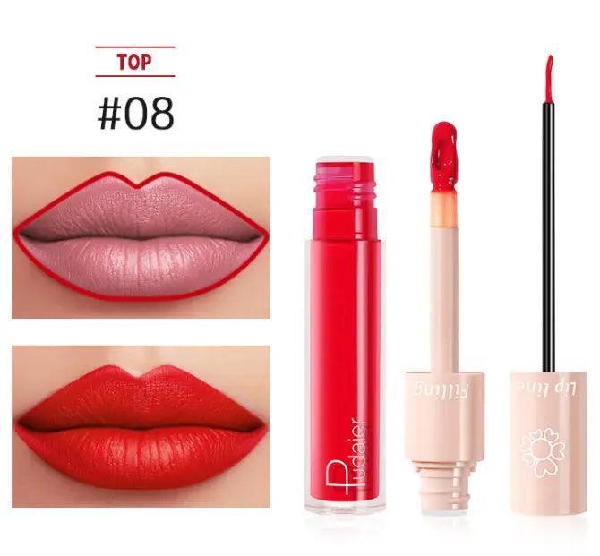 Pudaier Dual Lipstick Lip Gloss - HEPSIBAH SHOP