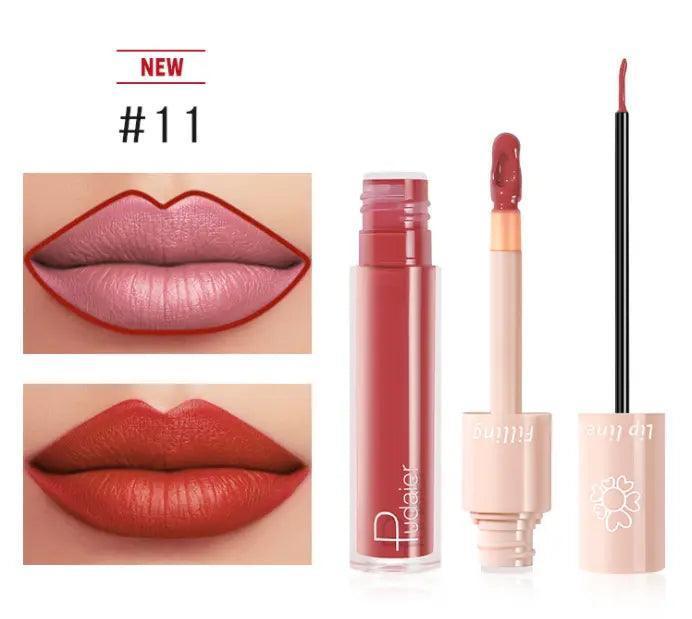 Pudaier Dual Lipstick Lip Gloss - HEPSIBAH SHOP