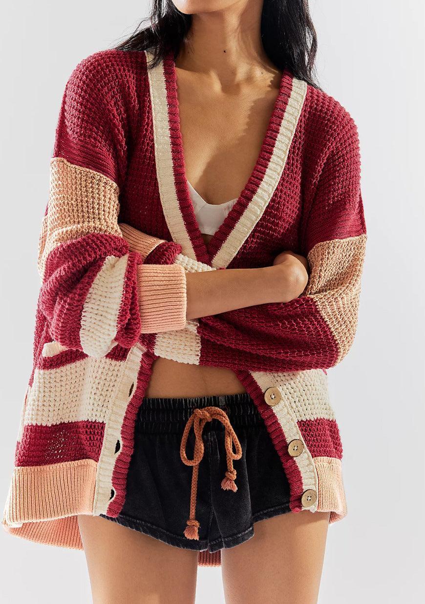 Knitted Coat Plus Size Cardigan Sweater - HEPSIBAH SHOP