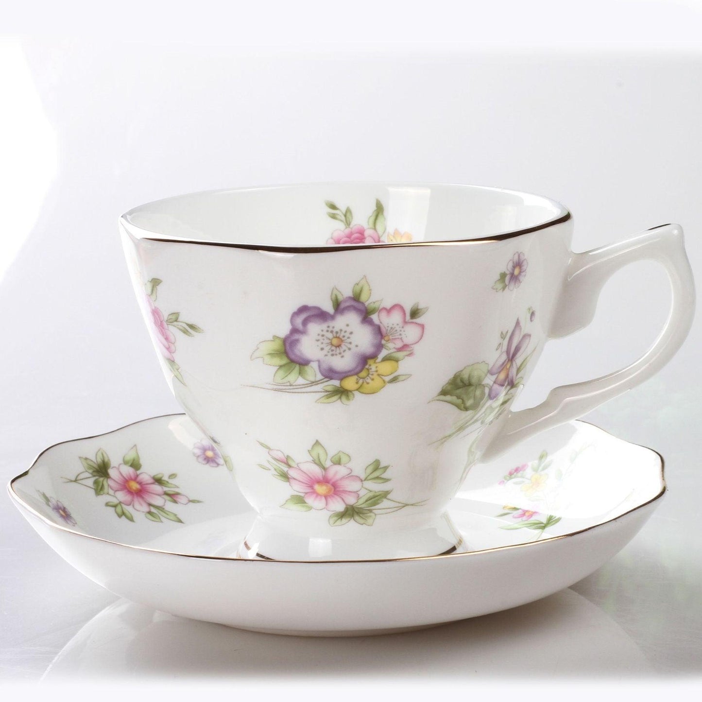 Bone China British Afternoon Tea Set - HEPSIBAH SHOP