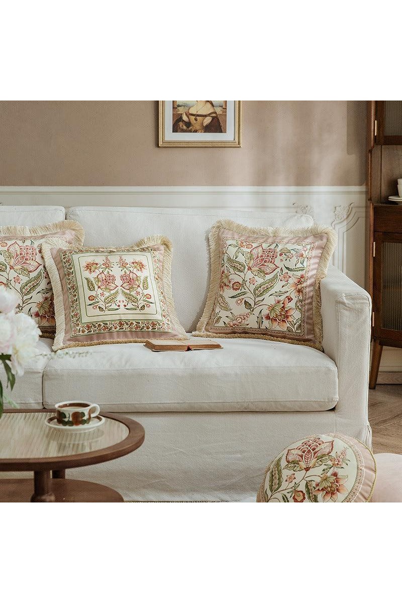 Fantasy American French Sofa Pillowcase Bedside Cushion