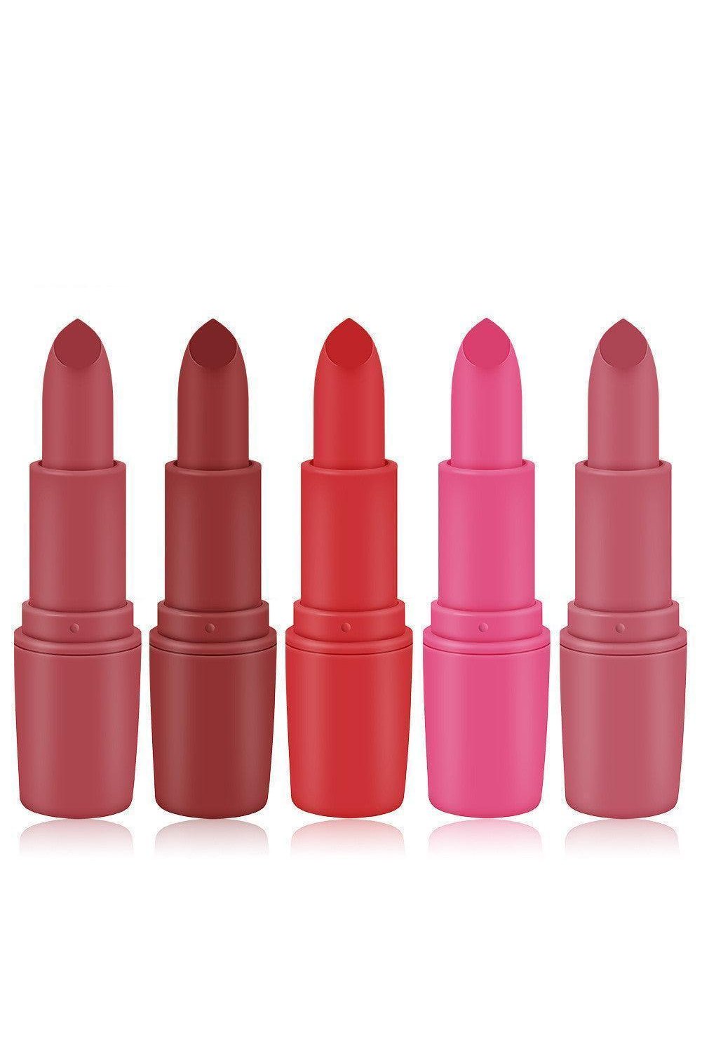 Ladies Fashion Personality Multicolor Lipstick Cosmetics