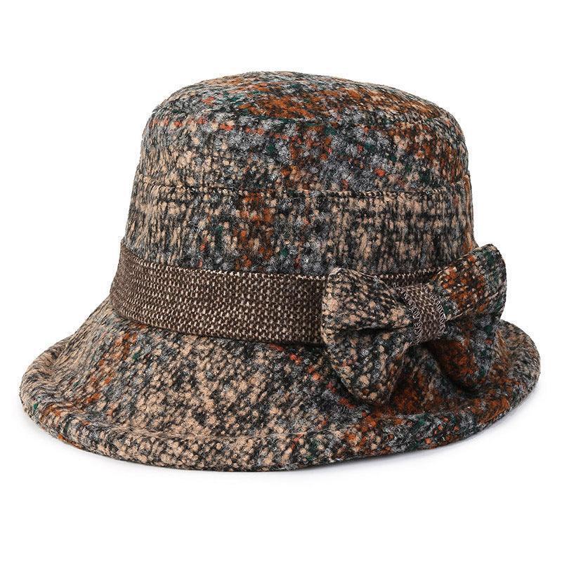 Women's Thickened Tweed Fisherman's Hat - HEPSIBAH SHOP