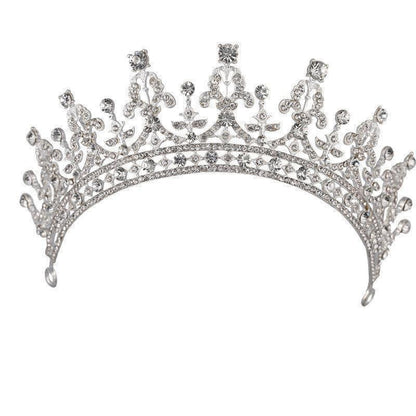 Queen Bridal Wedding Crown Headdress - HEPSIBAH SHOP