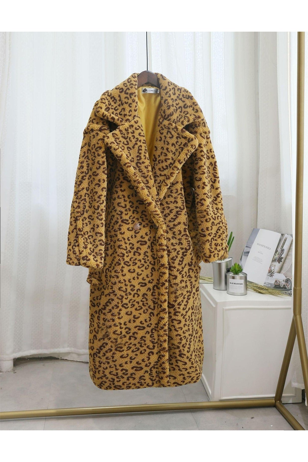 Overcoat Sheep Sheared Fur Loose Jacket - HEPSIBAH SHOP