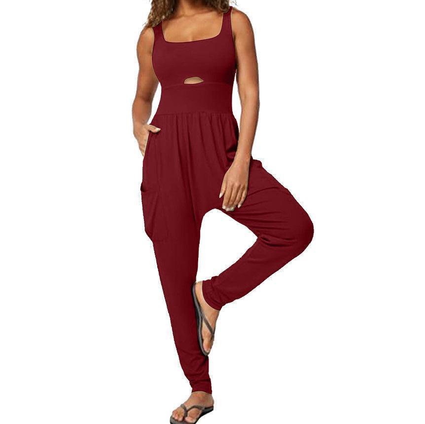 Fashion Sports Outdoor Yoga Vest Jumpsuit - HEPSIBAH SHOP