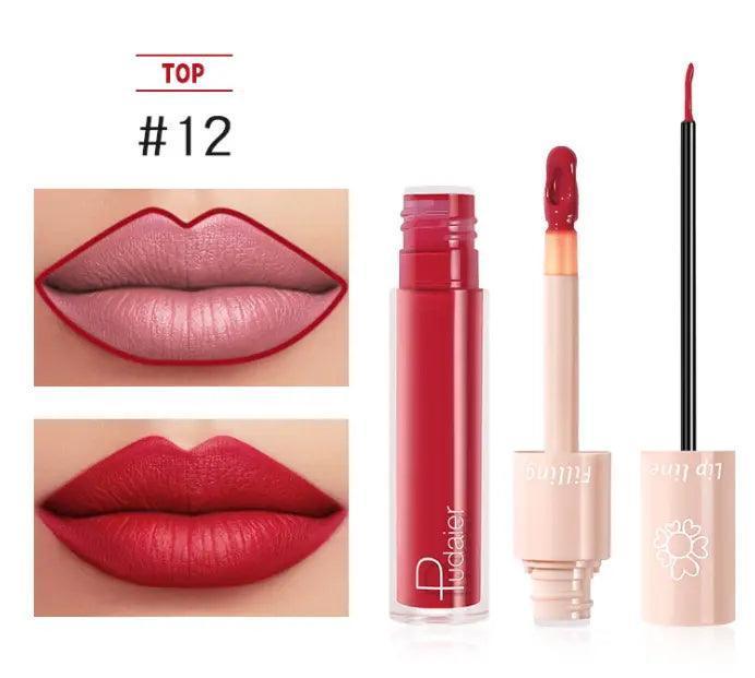 Pudaier Dual Lipstick Lip Gloss - HEPSIBAH SHOP