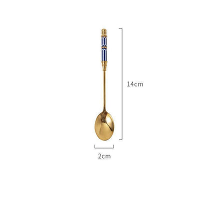 English Afternoon Tea Spoon, Exquisite Coffee Spoon