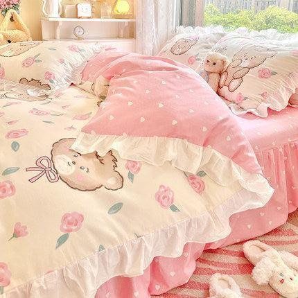 Korean Style Quilt Cover Single Bed - HEPSIBAH SHOP