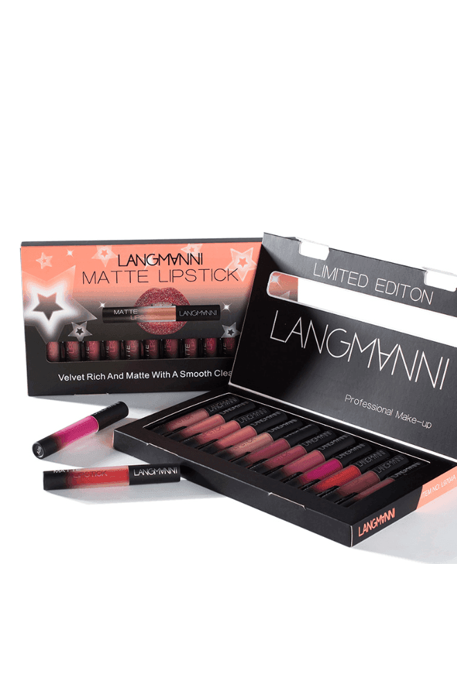 Matte Lipstick Waterproof Long-lasting - HEPSIBAH SHOP