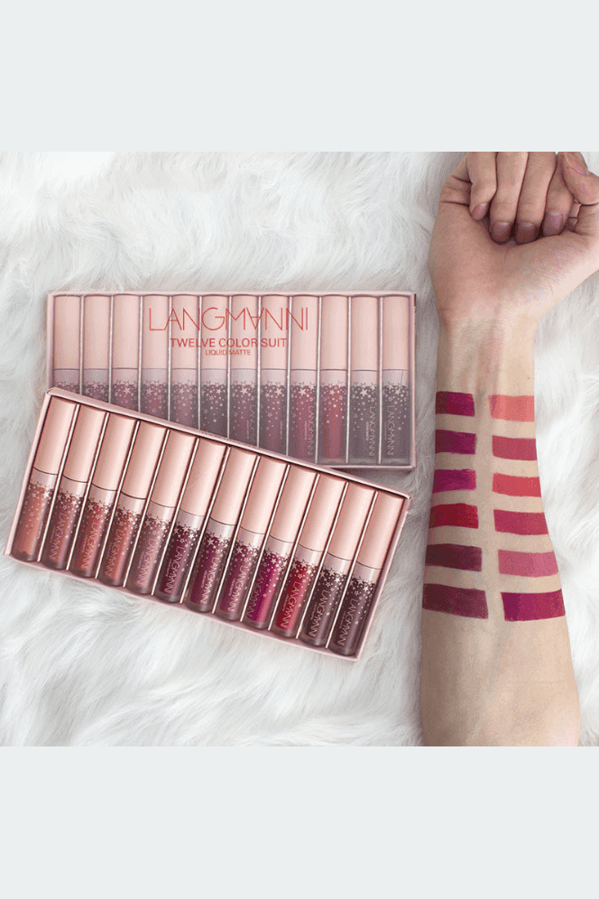 Matte Lipstick Waterproof Long-lasting - HEPSIBAH SHOP
