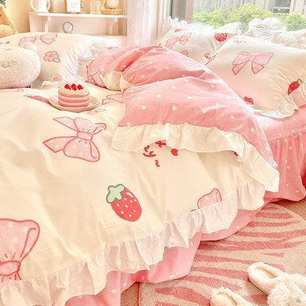 Korean Style Quilt Cover Single Bed - HEPSIBAH SHOP