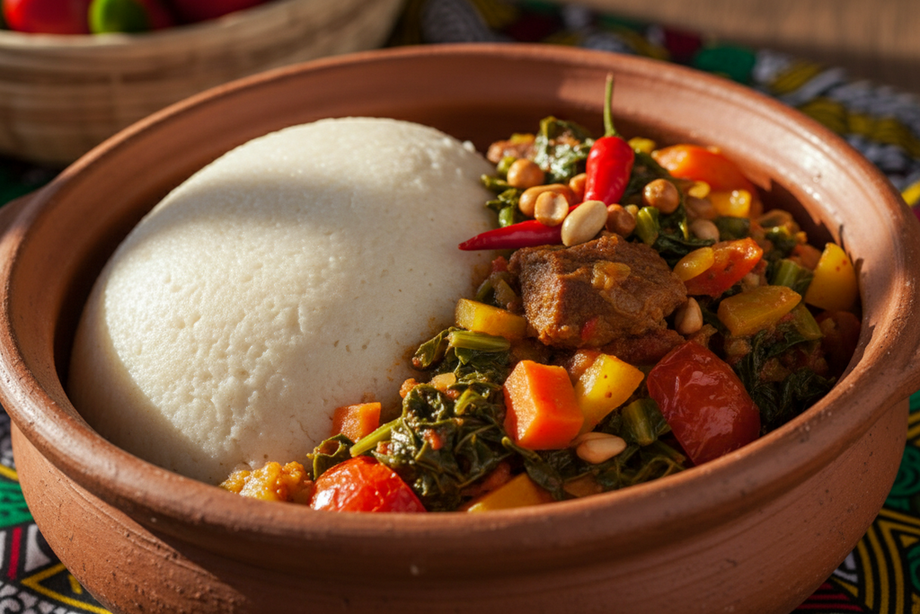 Sadza + Beef Stew