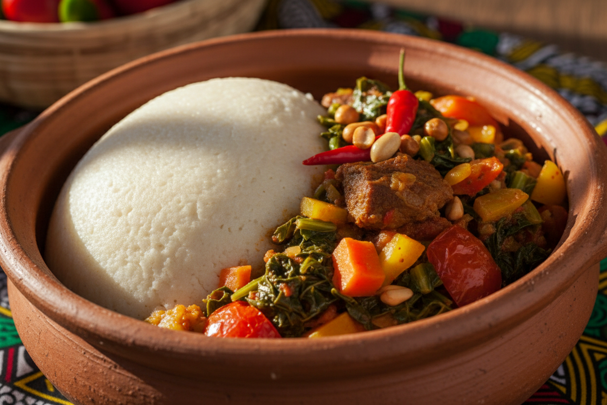 Sadza + Beef Stew