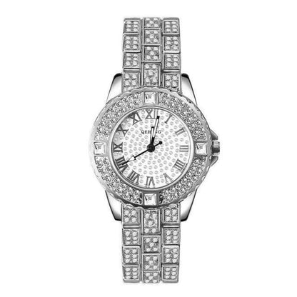 Diamond Crystals Watch and Bracelet Set - HEPSIBAH SHOP