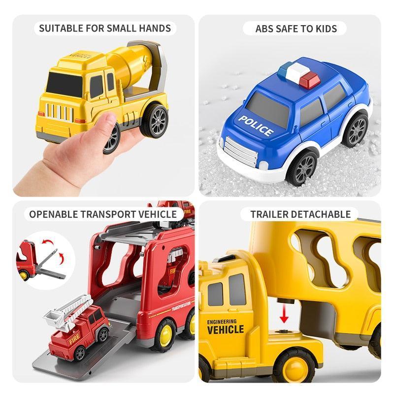 Truck Model Set Kid's Toy Cars - HEPSIBAH SHOP