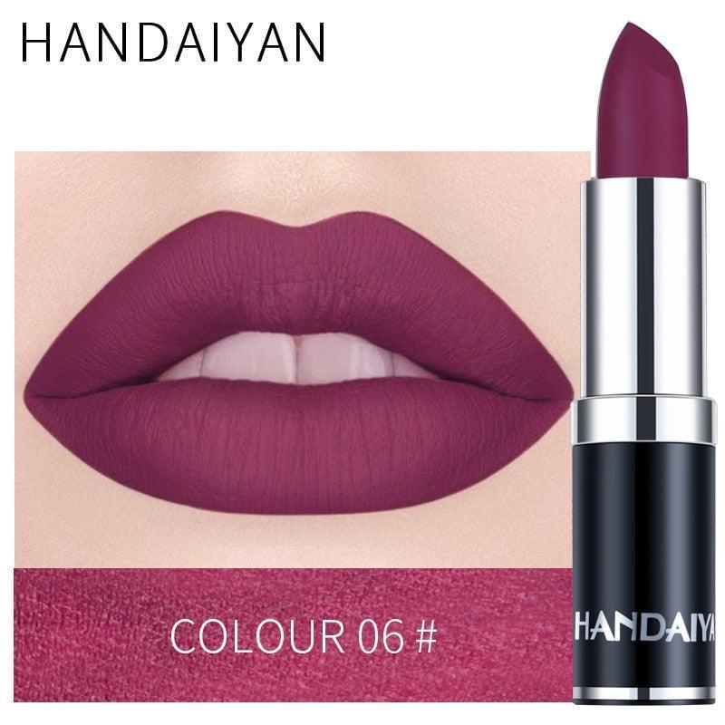 Sexy Rose Purple Lip-gloss Matte 12 Colors - HEPSIBAH SHOP