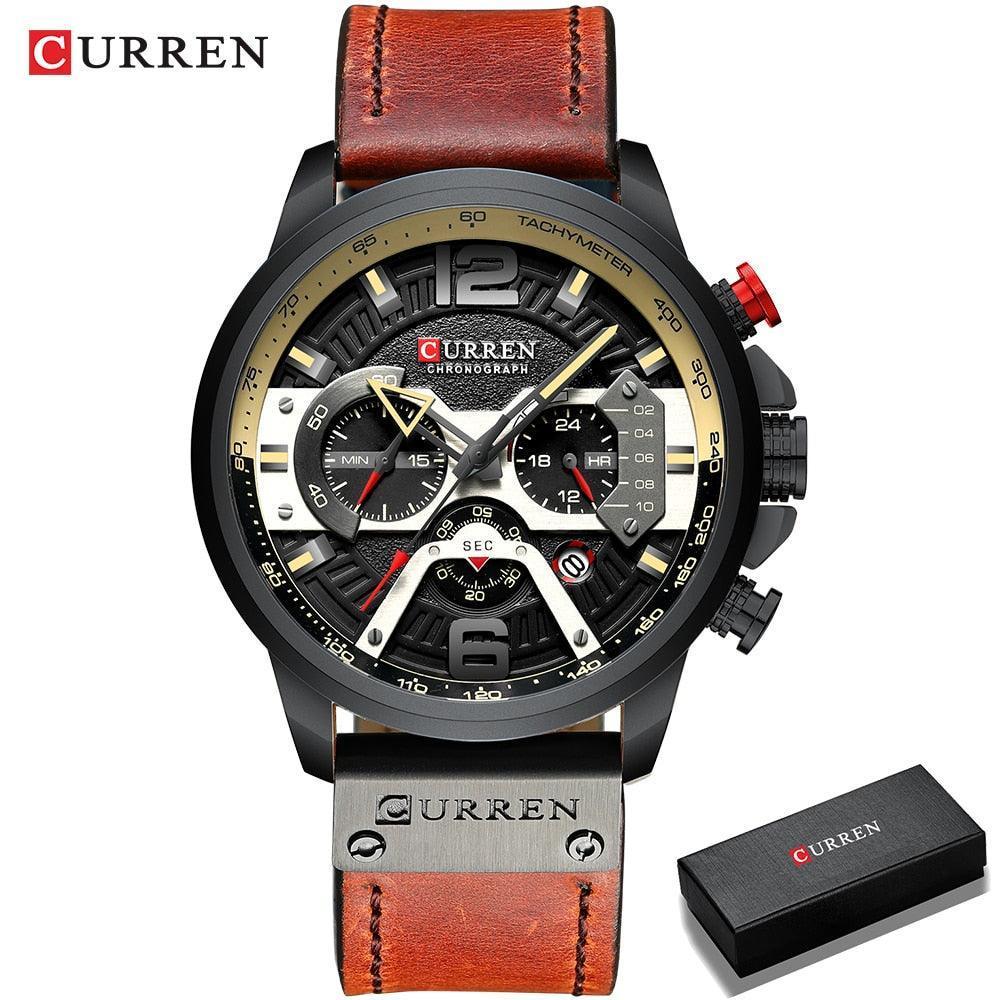 CURREN Casual Sport Chronograph Watches - HEPSIBAH SHOP