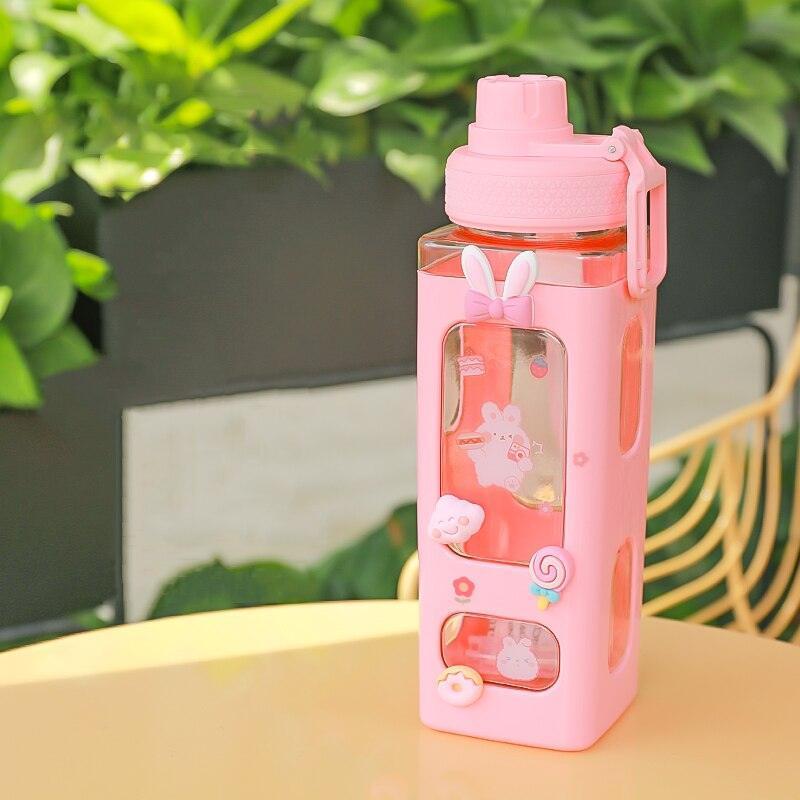 700ml Cute Water Bottles For Girls - HEPSIBAH SHOP