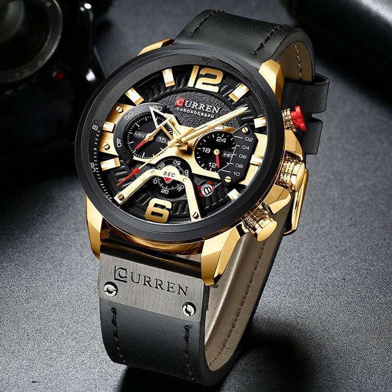 CURREN Casual Sport Chronograph Watches - HEPSIBAH SHOP