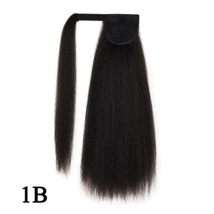 Drawstring Puff Ponytail Straight Hair Extensions - HEPSIBAH SHOP