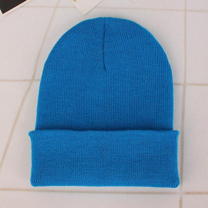 Winter Hats for Unisex New Beanies Knitted Solid Cute Hat Lady Autumn Female Beanie Caps Warmer Bonnet Men Casual Cap Wholesale - HEPSIBAH SHOP