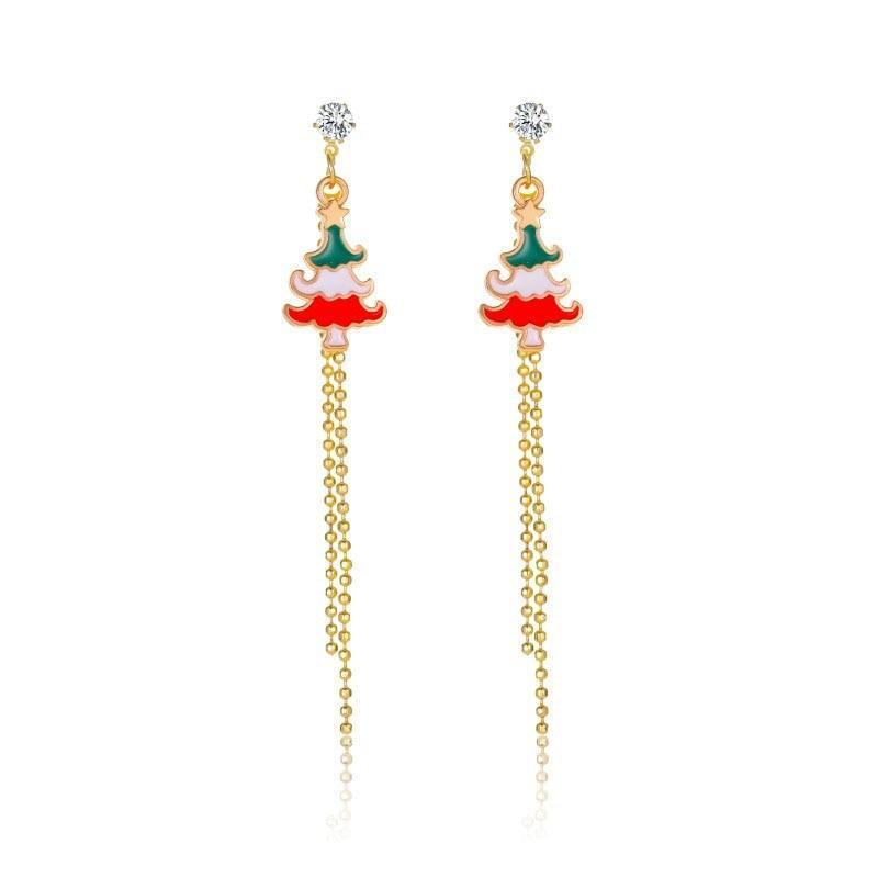 New Trendy Christmas Tree Earrings - HEPSIBAH SHOP