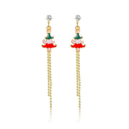 New Trendy Christmas Tree Earrings - HEPSIBAH SHOP